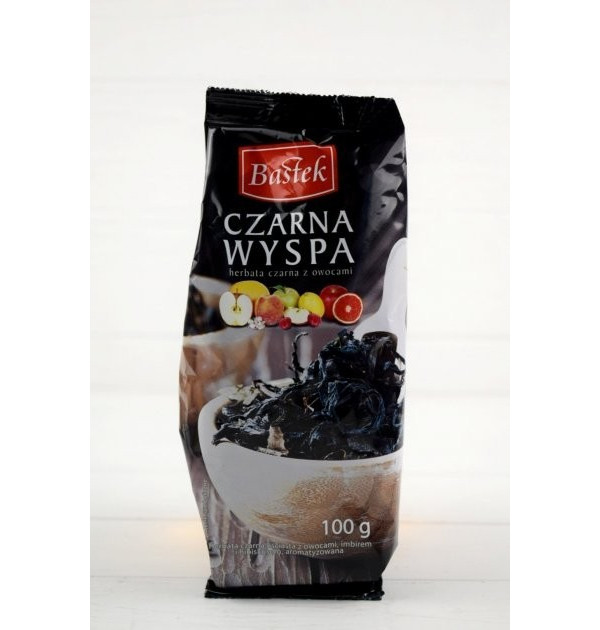 Чай чорний листовий Bastek Earl Grey Island з фруктами та квітами 100 г