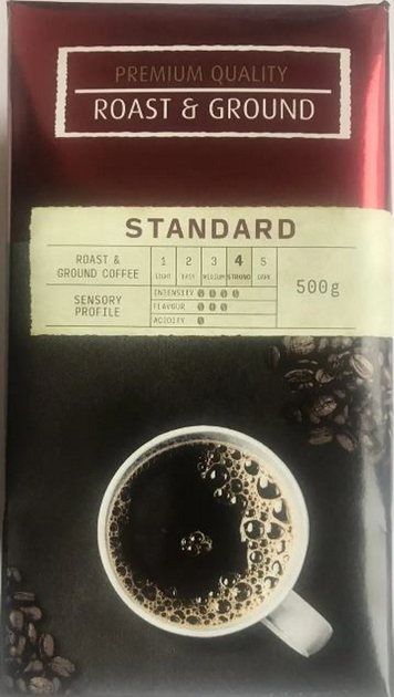 Кава мелена Standard Coffee standart roast & ground 500г