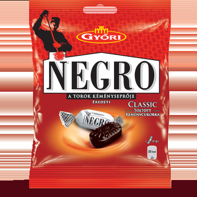 Льодяники Gyori Negro Classic Негро класичні евкаліпт 79г
