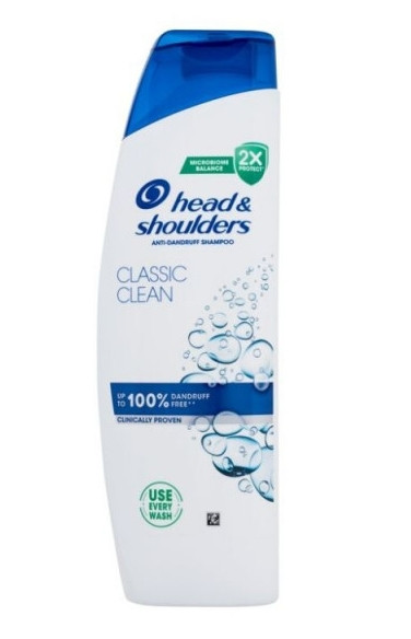 Шампунь проти Лупи Head&Shoulders Anti-Dandruff Shampoo Classic Clean Microbiome Хедн Шолдерс Нормальне волосся Класичний 400мл