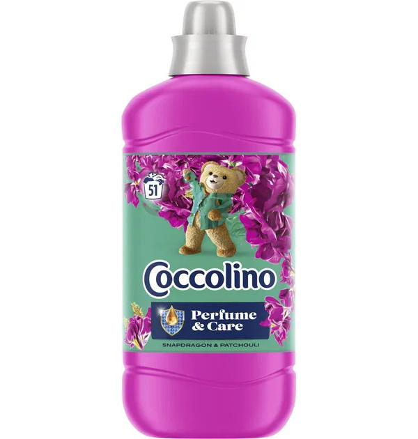 Ополіскувач для білизни Парфумований Coccolino Perfume&Care Snapdragon&Patchouli Коколіно Антирріум та Пачулі 51 прання 1250мл
