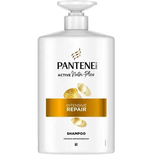 Шампунь для Пошкодженого Ослабленого волосся Відновлюючий Pantene Pro-V Active Nutri Plex Intensive Repair Пантін Зміцнення 1000мл