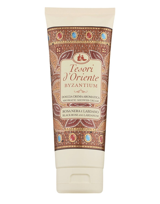 Крем для душу Ароматичний Релакс Tesori dOriente Byzantium Rosa Nera Aromatic Shower Crem Тесорі Візантія Чорна Роза Лабдан 250мл