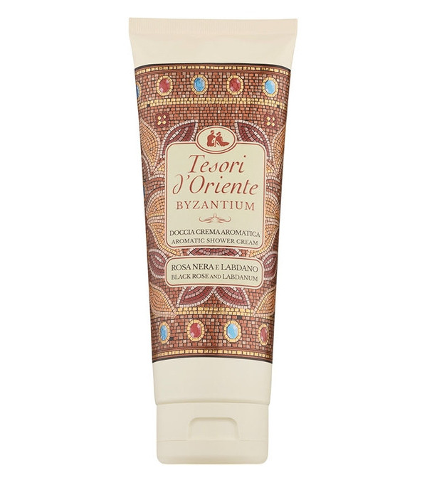 Крем для душу Ароматичний Релакс Tesori dOriente Byzantium Rosa Nera Aromatic Shower Crem Тесорі Візантія Чорна Роза Лабдан 250мл