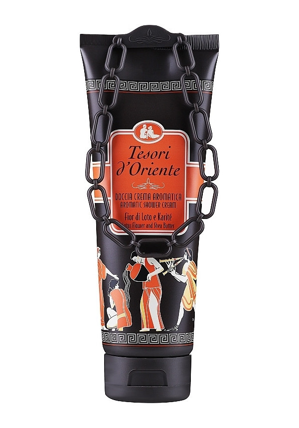 Крем для душу Ароматичний Релакс Tesori d`Oriente Fior di Loto e Karite Aromatic Shower Cream Тесорі квітка Лотоса олія Ши 250мл