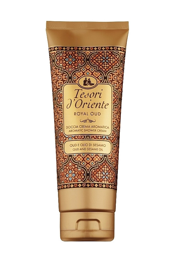Крем для душу Ароматичний Релакс Tesori dOriente Royal Oud Sesame Aromatic Shower Cream Тесорі Королівський Уд олія Кунжута 250мл