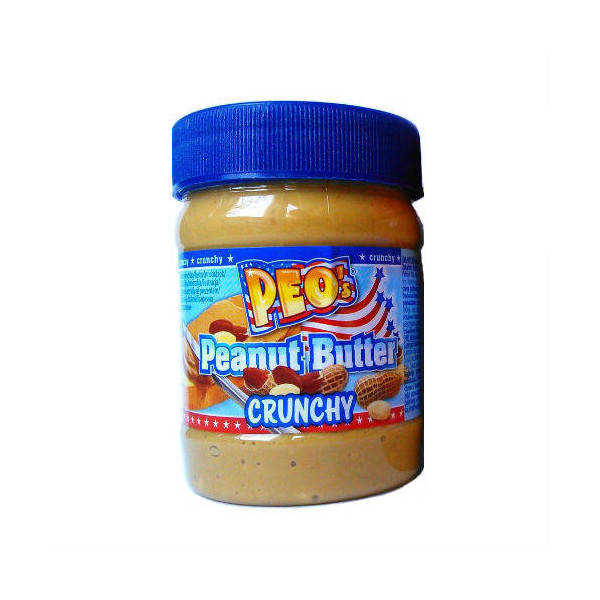 Арахісова паста Peo peanut butter crunchy 340г