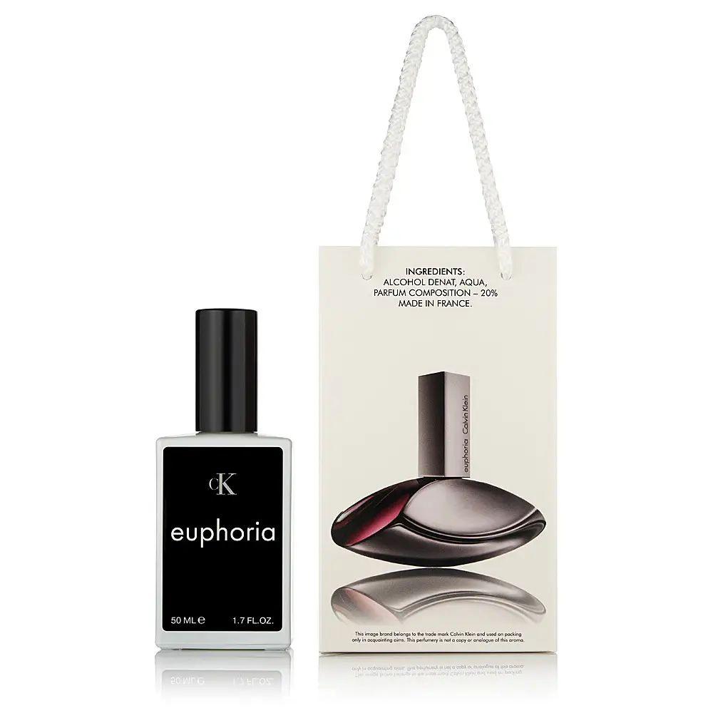 Парфумована вода Жіноча Подарунок Calvin Klein Euphoria Кельвін Кляйн Ейфорія сумочка 50мл