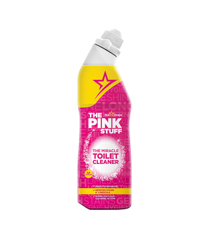 Засіб для миття Унітазів The Pink Stuff Miracle Toilet Cleaner Пінк універсальний від бруду та вапняного нальоту концентрат 750мл