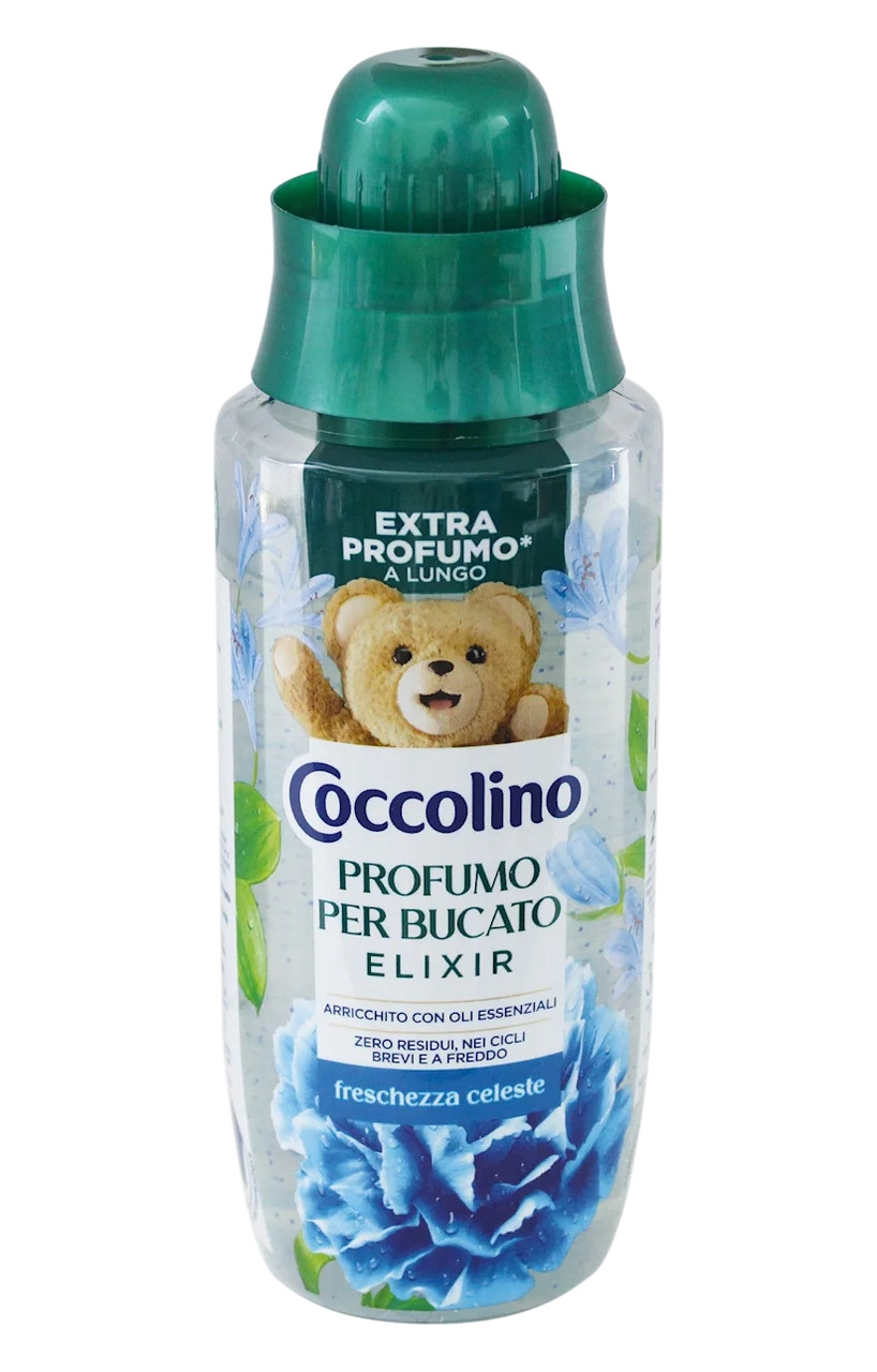 Ароматизатор Ополіскувач для прання Coccolino Profumo per Bucato Elixir Freschezza Celeste Коколіно Небесна свіжість 342мл