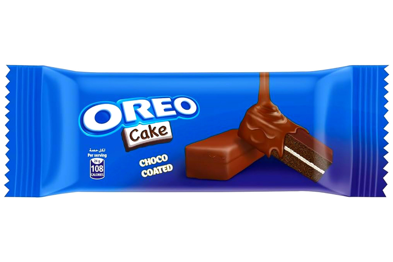 Кекс сендвіч Шоколадний Oreo Choco Coated Cake mini Орео подвійний бісквіт з молочним кремом 24г