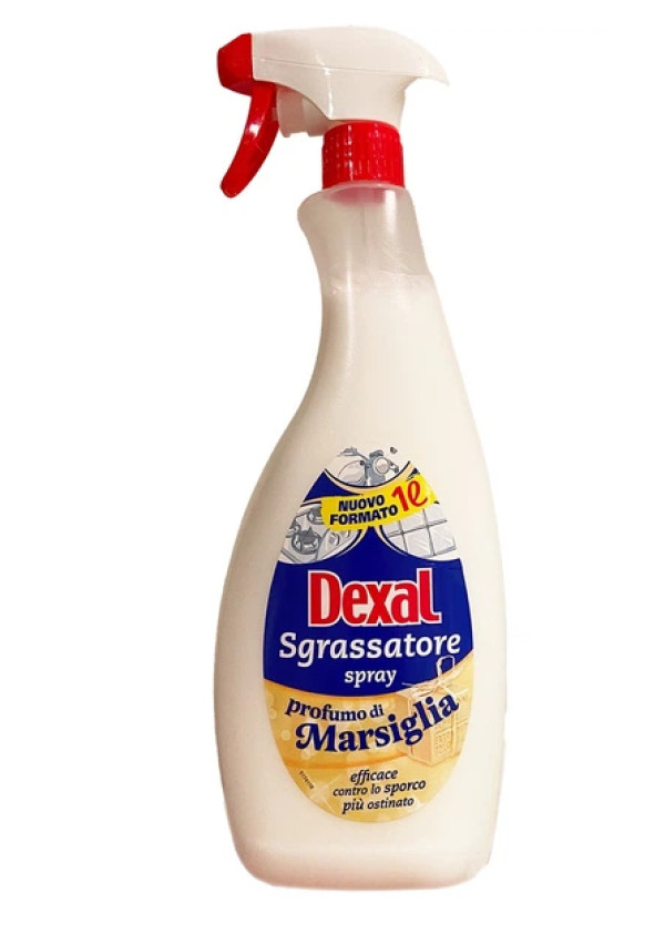 Універсальний спрей проти жиру Dexal Sgrassatore spray Profumo di Marsiglia парфумований Дексал Марсельське мило 1л