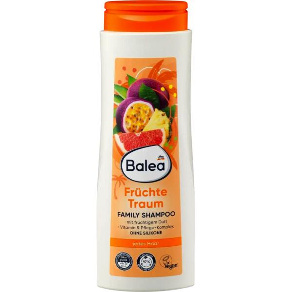 Шампунь Balea family shampoo з ароматом фруктів 500мл