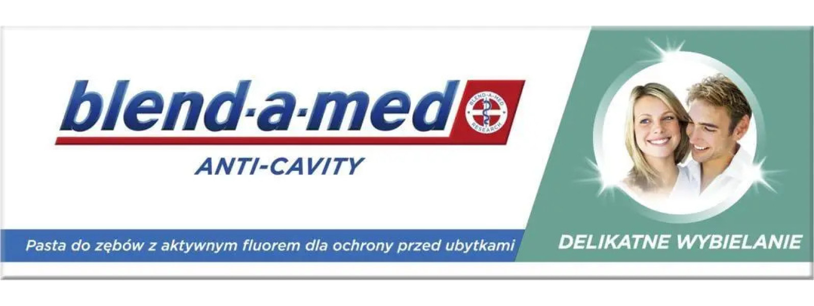 Зубна паста відбілююча Blend-A-Med Anti Cavity Gentle White Бленд-А-мед з Активним фтором Захист від каріесу 75мл