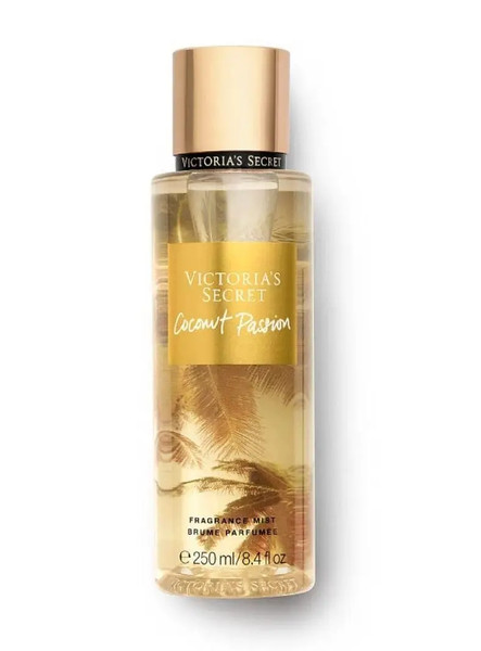 Парфумована вода Жіноча ароматичний Спрей Victoria's Secret Coconut Passion Fragrance mist Вікторія Сікрет Пристрасть Кокосу 250мл