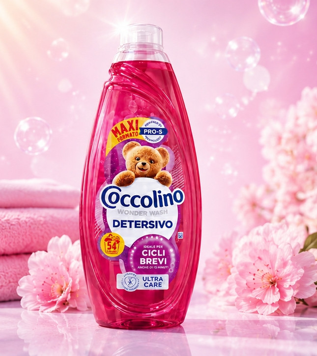 Гель для прання Швидка дія Про-С Універсал Coccolino Wonder Wash Detersivo Pro-S Ulltra Care Коколіно Ультра-догляд 54прань 2160мл