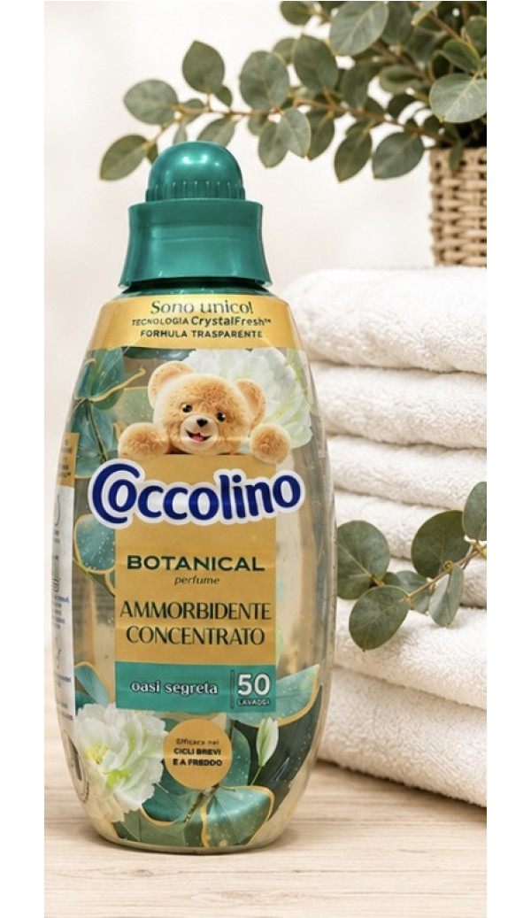 Кондиціонер Ополіскувач білизни Coccolino Botanical perfume Oasi Segreta Коколіно Оазис Швидке прання 50прань 750мл