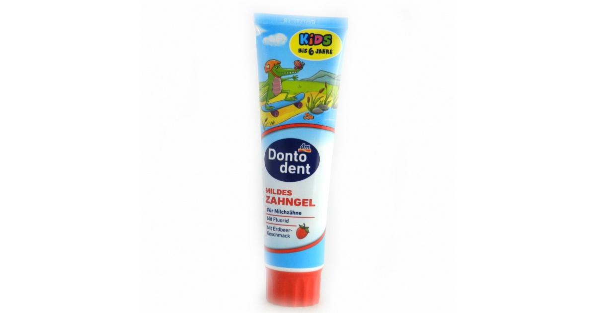 Дитяча зубна паста Dontodent kids до 6 років 100мл