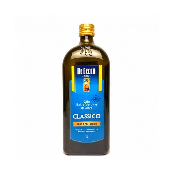 Оливкова олія De Cecco Classico Extra Vergine Де Чекко перший Холодний віджим 1л