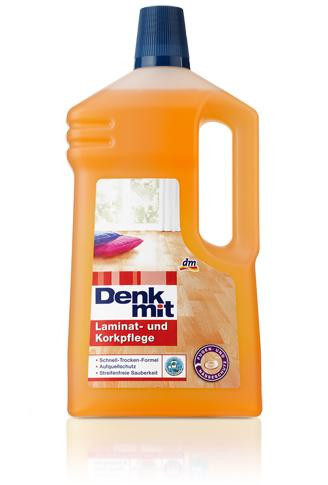 Мийний засіб для ламінату Denkmit laminat und korkpflege 1000мл