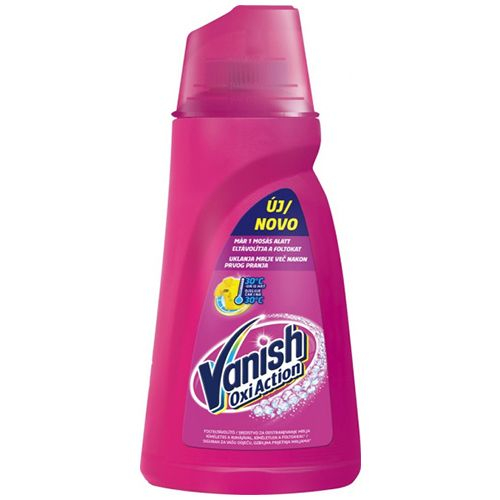 Плямовивідник Універсальний Vanish Oxi Action Universal Ваніш Дія Оксі рідкий для всіх типів Речей з Дозатором без хлору 1000мл