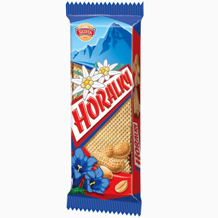 Вафлі з арахісової начинкою Horalka 50г