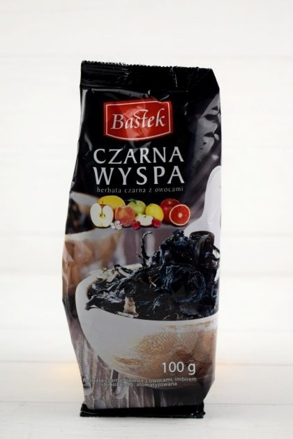 Чай чорний листовий Bastek earl grey island з фруктами та квітами 100г