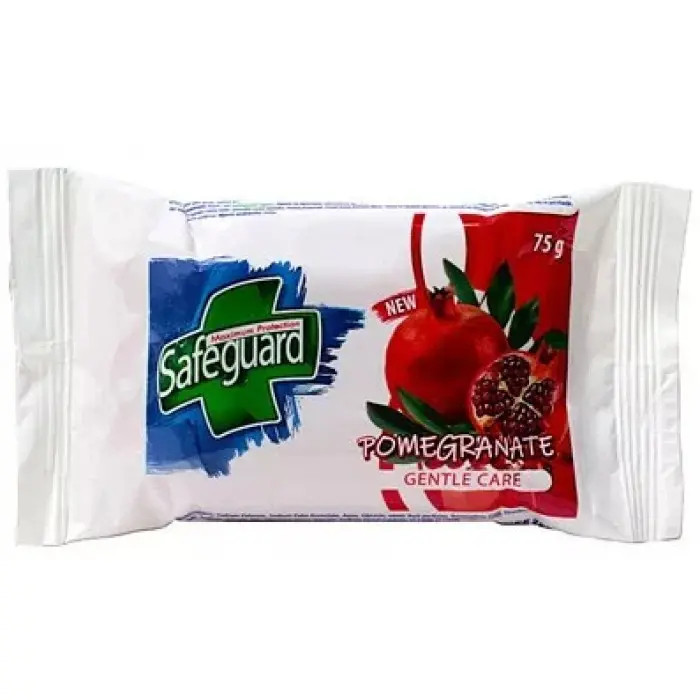 Мило кускове Антиктеріальне Safeguard Gentle Care Pomegranade Сейфгард Ніжний догляд Свіжість Гранату 75г