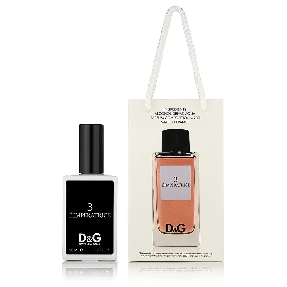Парфумована вода Жіноча Подарунок Dolce&Gabbana D&G LImperatrice 3 Anthology Дольче Габанна Імператриця №3 сумочка 50мл