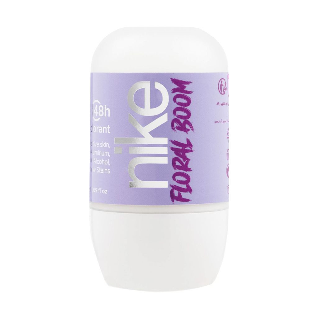 Дезодорант Шариковий Nike Woman Floral Boom 48H Deodorant Sensitive Roll‑On Найк Квітковий Бум без алюмінію Рол-Он Сенсітів 50мл