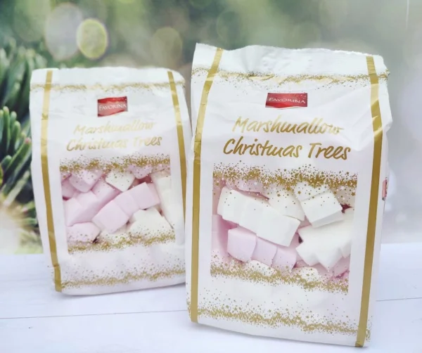 Маршмеллоу favorina Favorina marshmallow christmas trees 250 g - 1