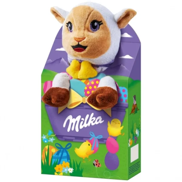 Набір цукерки Milka Magic Mix Мілка з Мякою іграшкою Овечка 96г - 1