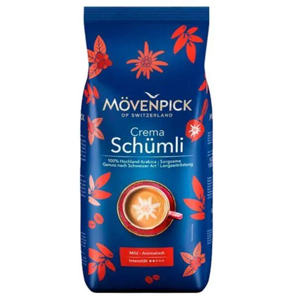 Кава в зернах Movenpick schümli 1кг - 1