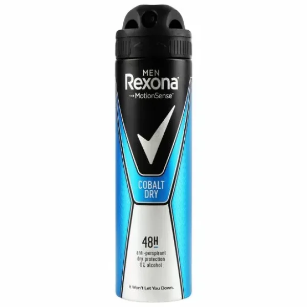 Антиперспірант Rexona men cobalt для чоловіків аерозольний 150мл - 1