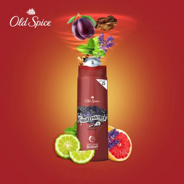 Гель для душу + Old Spice шампунь old spice night panther 2 в 1 400 мл - 1
