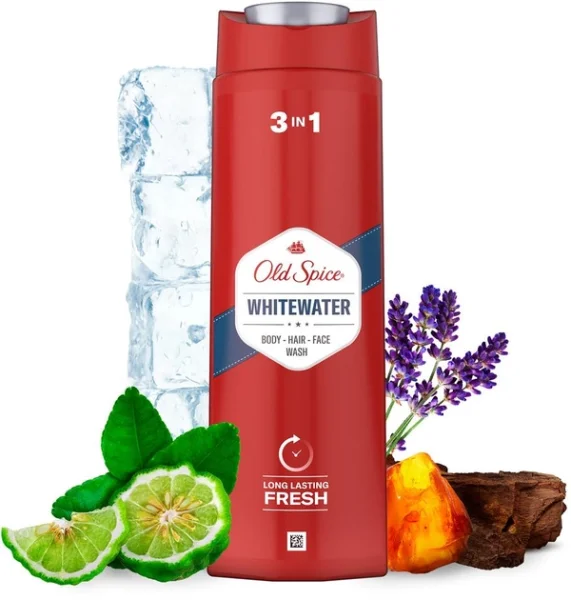 Гель для душу і Old Spice шампунь old spice 3-в-1 whitewater 400 мл - 1
