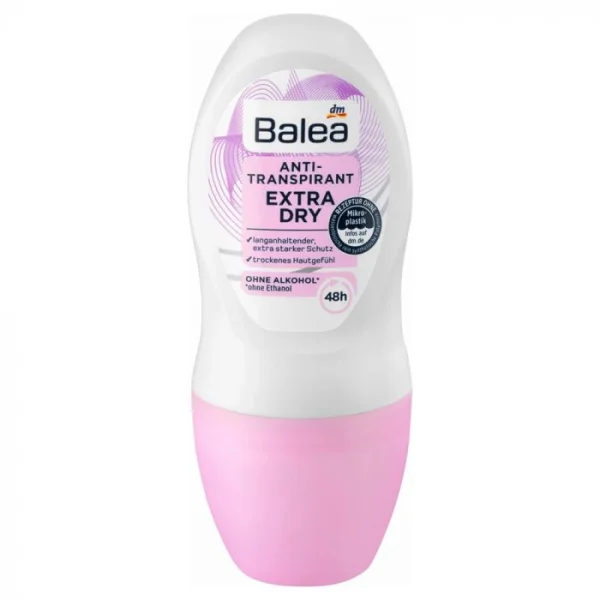 Антиперспірант жіночий кульковий Balea extra dry 50мл - 1