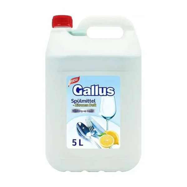 Рідина для миття посуду Gallus spulmittell zitronen 5л - 1