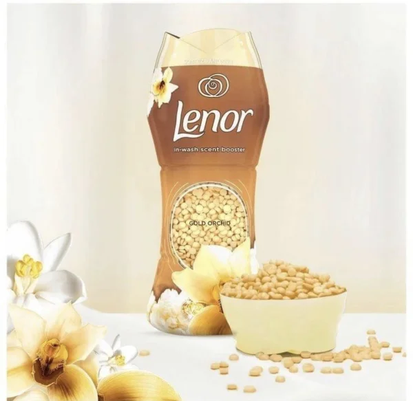 Кондиціонер для білизни в гранулах Lenor золота орхідея 210г - 1