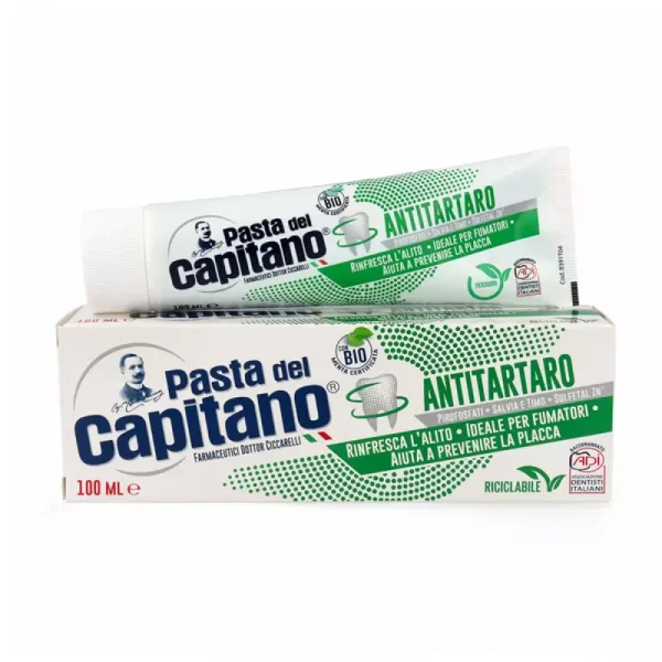 Зубна паста Pasta del Capitano antitartaro проти зубного каменю 75мл - 1
