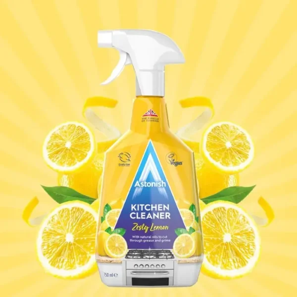 Універсальний засіб для чищення кухні Astonish kitchen cleaner 750мл - 1