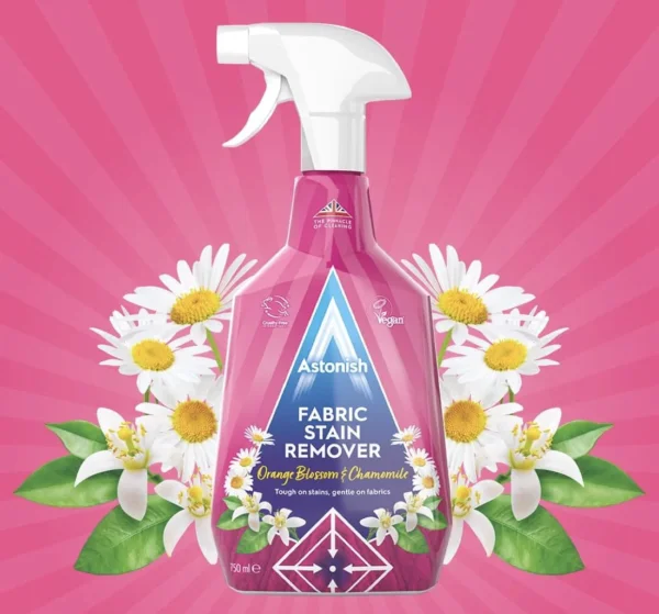 Універсальний засіб Astonish для виведення плям — спрей astonish fabric stain remover, 750 мл - 1