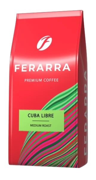 Кава в зернах Ferarra cuba libre з ароматом кубинського рому 1кг - 1