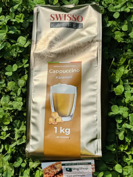Капучіно Swisso з смаком карамелі 1кг - 1