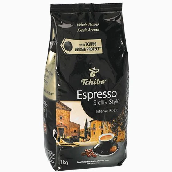 Кава в зернах tchibo Tchibo espresso sicilia style 1kg - 1