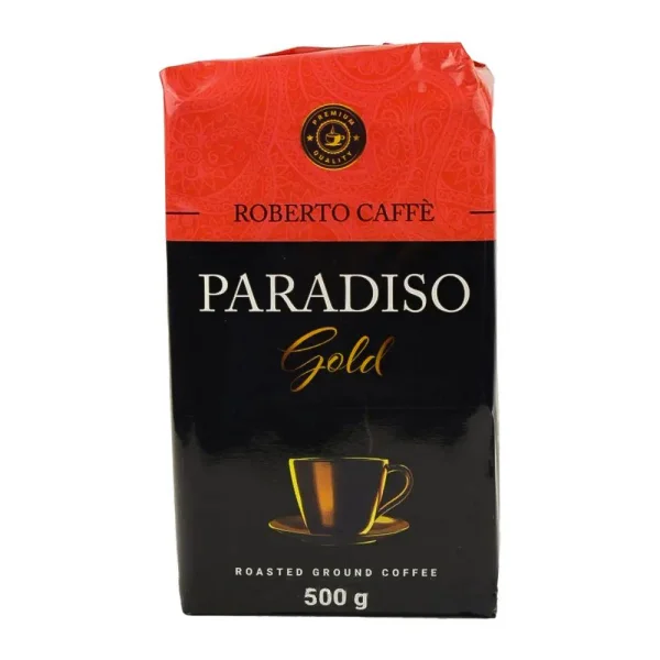 Кава мелена Oroma Roberto Caffe paradiso gold 500г - 1