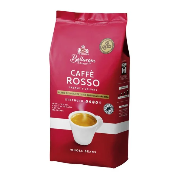 Кава в зернах bellarom Bellarom caffe caffe rosso 1 кг - 1