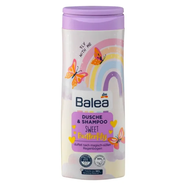 Шампунь Balea дитячий sweet butterfly 300мл - 1