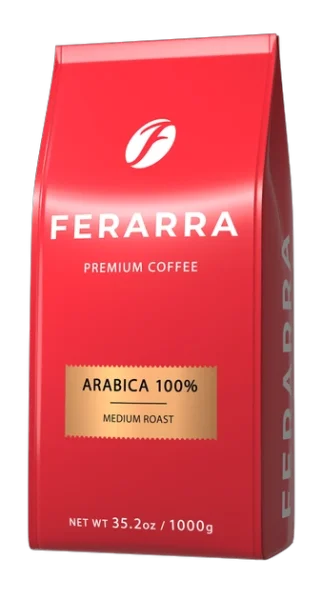 Кава в зернах Ferarra caffe 100% arabica 1кг - 1