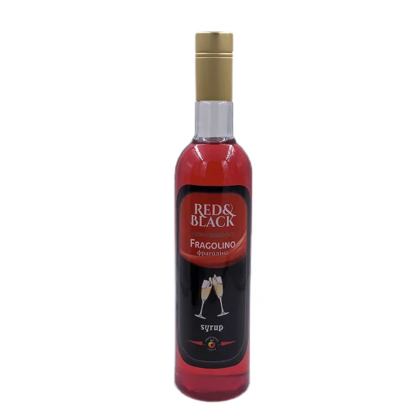 Сироп Red&Black з фраголіно 700мл - 1